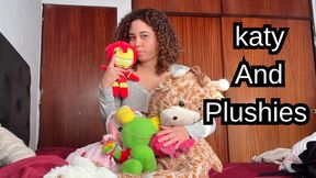 Surrounded by plushies… but only one got to feel me