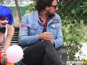 StrandedTeens - Dirty clown gets into some funny business