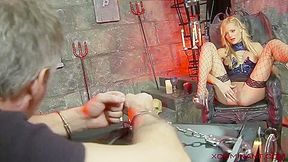033 - Blonde Slavegirl Anal Training