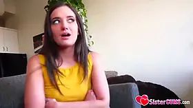 Stepsister Offering Big Ass for Schoolwork