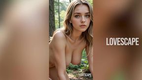 Gym Buddy Pounds Zoey in Woods