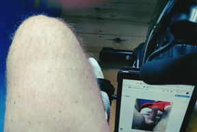 Bike ride one minute reverse fun