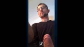 Big-Cock Daddy Shows Off on Cam