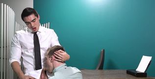 Office studs both handsome, masculine, and have great bodies