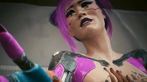 Rita Wheeler's Cyberpunk 2077 Animated Bender Sex Adventure