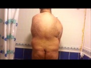 shower hell then soapy goodness