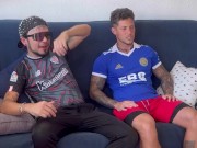 GAY🔥I Convinced My Friend To Watch Soccer And Then I Fucked Him Hard😈