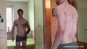 Straight Boy Denis Kubelka Jerks Off