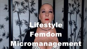 Femdom Lifestyle Ownership Micromanagement HD (MP4)