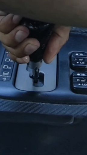 Play with Dildo in My Car, Ride Gearbox Lever and Cum on the Armrest Clarabitch