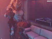 Krogan Pole Dance Hyper Growth Animation