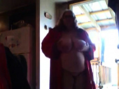 Sexy BBW Granny Showing Off