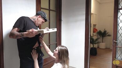 My husband's bugler can't see how I'm unfaithful to him with the pizza maker