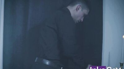 The exorcism of teen Marina Gold - Halloween Inkasex