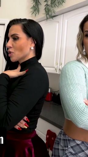 Sex Conservative GF Can't Possibly Compete With A PervMom MYLF - StepMom Teaches Her A Hard Lesson   Clip 1