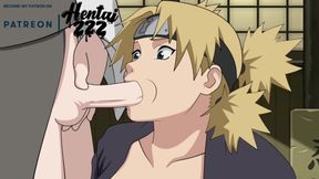 Temari Swallows Neji's Cock (naruto Hentai)