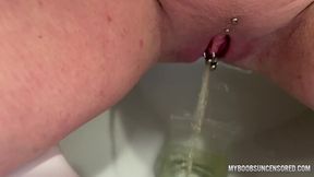 Awesome close-up squirt session with a gorgeous Aqua Pola