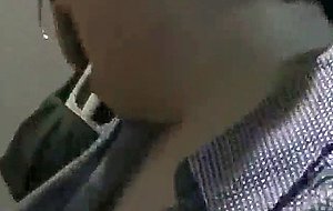 Stripper fucks lucky office lady in the break room