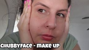 Face fetish ( chubbyface and my makeup routine)