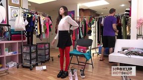 bts - stunning sex kitten vina sky hooks up with a random guy!