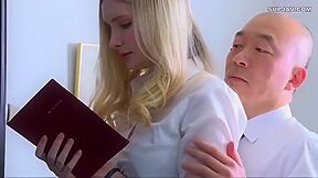 Married Woman Secretary Gets Sweaty With Hot Kissing And Fucking In Bosss Office That Ends In Creampie. Featuring A Blonde Dream Girl Secretary!! Lily Hart - Lily Heart