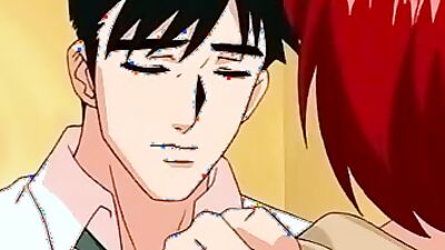 Watch this inky-haired babe take on multiple cocks in a wild threesome