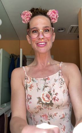 JOI Stepmommy Gets Mad at You for Making Fun of Her Glasses! You Better Pull That Cock Out and Let Me Finish You Now Cum