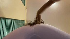 Let Me Sit On Your Face In Pink Pantyhose | Femdom Facesitting POV |