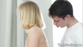 BF Works His Fingers on Via Lasciva'_s Teen Pussy Before Pounding Her