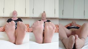 erotischer mittag in feinstrumpfhose