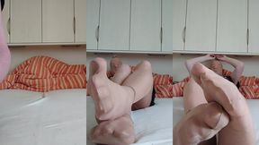 erotischer mittag in feinstrumpfhose
