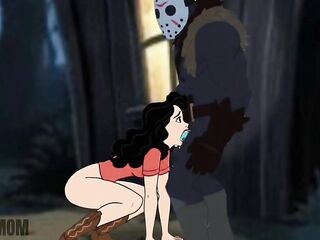 Eager Screwing at Camp Crystal Lake. "Friday the 13th" Porn Parody Toon