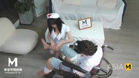 ModelMedia Asia-The Nurse Come To My Home-Xun Xiao Xiao-MMZ-028-Best Original Asia Porn Video