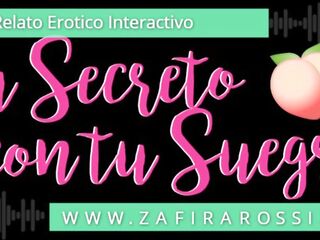 [HAWT ASMR ARGENTINA] TU SECRETO CON TU SUEGRA - AUDIO ERÓTICO INTERACTIVO - ANAL - mother I'd like to fuck - MAMADAS