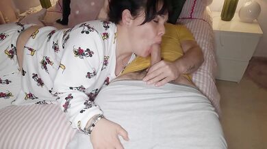 My MILF mother-in-law loves fucking my cock and taking my cum inside her fat pussy