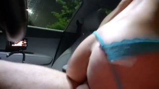 2nd Camera: Stranded in the Rain Fucked in the Car (Screaming Orgasm)