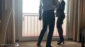 Colleague in business break - ruins life