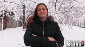 Hot Chick with Huge Boobs video starring Barbara Bieber