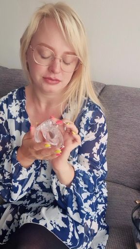 Your Girlfriend Locked You in the Chastity