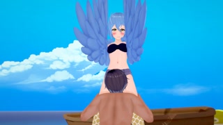 (3D Hentai)(Monster Musume) Harpy Papi