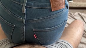 Nasty Stepmom Lets Me Dry Hump Her Jeans
