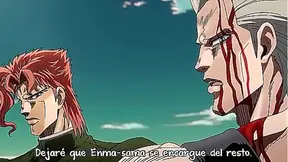 Jojo's Bizarre Adventure – Anime Couple Engages in Uncensored Passionate Encounter
