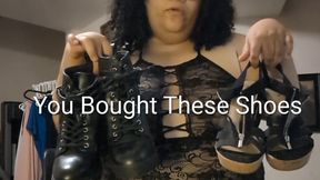 Buy Me More Shoes - Foot and Shoe Fetish Findom