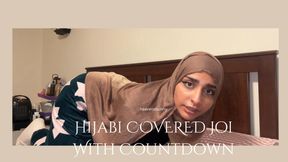 Hijabi Covered JOI and Countdown