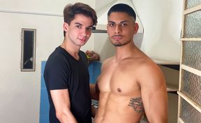 Dashing boys fuck in the ass and share the best moments on cam