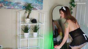 Maid Gives Sneezing Blowjob