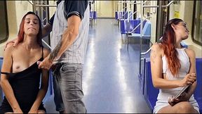 Estudante safada leva encoxada no transporte p&uacute_blico!