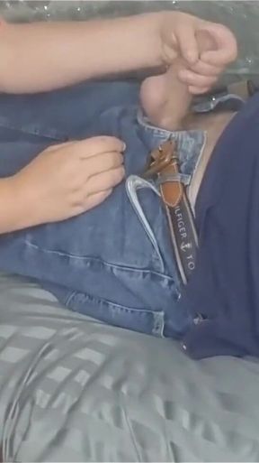 I Lost a Bet Against My Step Brother and Had to Jerk Him off