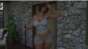 Melinda Spilled Milk Over Her Boobs