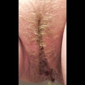 Wife sends hubby pee video from work (plus slow motion)